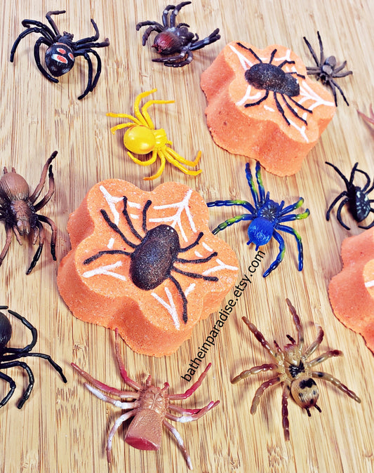 Spider Bath Bomb with Toy Inside | Bath Bomb with Surprise Inside