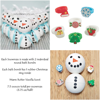 Christmas Bath Bombs with Surprise Toys  Inside | Gifts | Stocking Stuffers | For Kids and Adults | Xmas