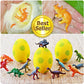 Double Toys Inside Option! Dino Egg Bath Bomb (1) | Dinosaur Inside | Aprox 4.5 ounce,  3.25 Inch | Kids Surprise Fizzy