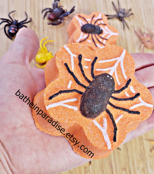 Spider Bath Bomb with Toy Inside | Bath Bomb with Surprise Inside