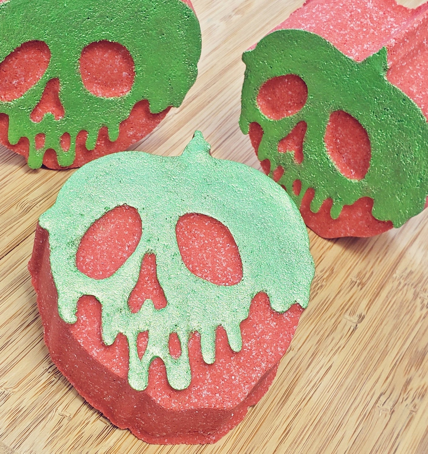 Optional Spider Toy Inside | Poison Apple Bath Bomb (1)