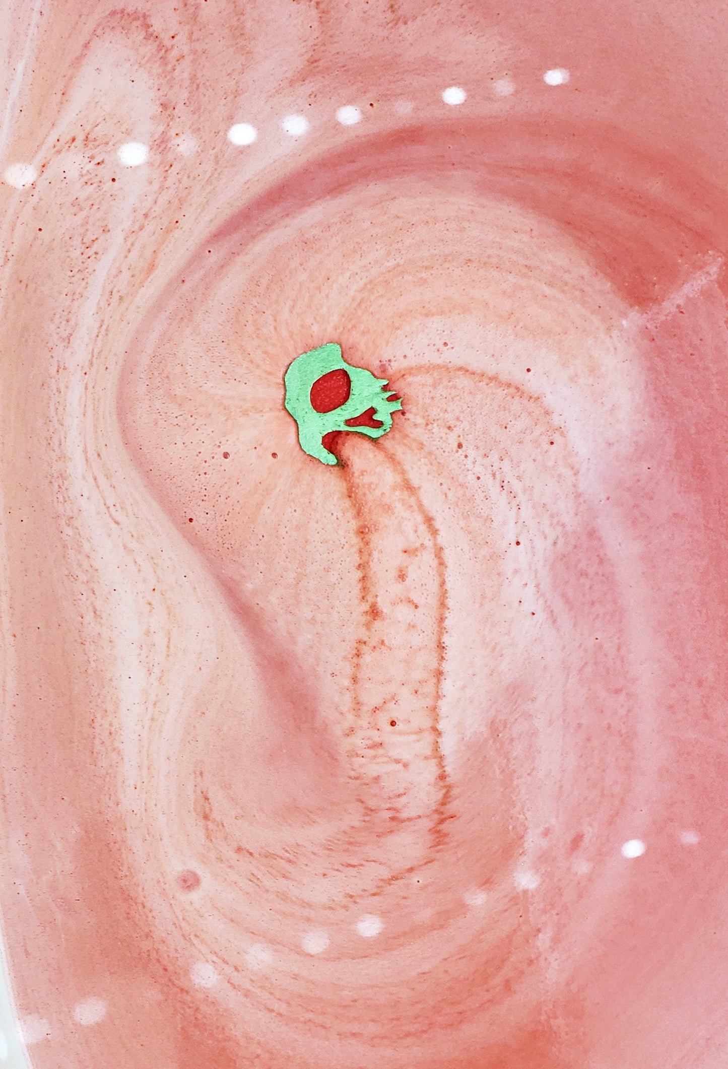 Optional Spider Toy Inside | Poison Apple Bath Bomb (1)