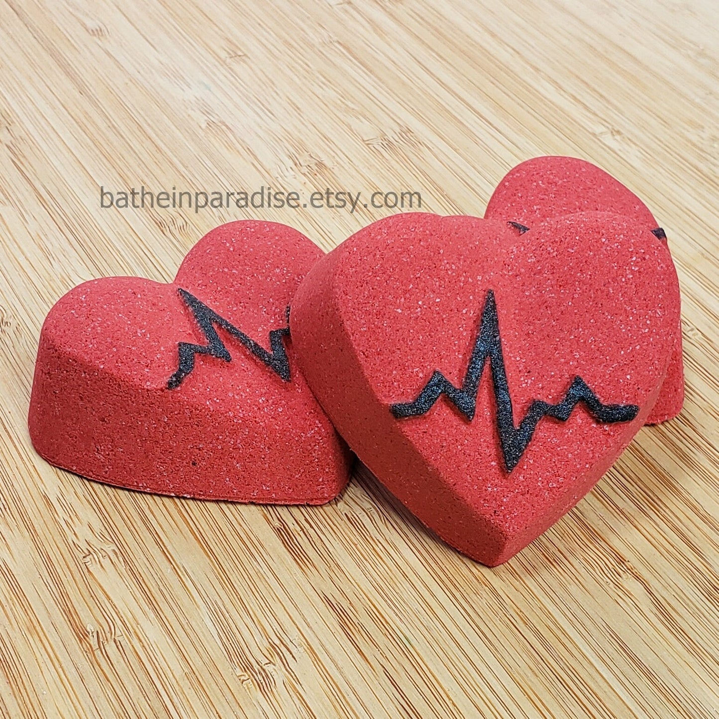 Heartbeat or Medical Kit Bath Bomb | 2.8 x 2.5 x 1.15 inches | Gifts for Nurses Medical Professional
