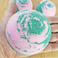 NEW! XL Bath Bomb With Mermaid Necklace | Surprise Deluxe Necklace with 3 Charms Inside