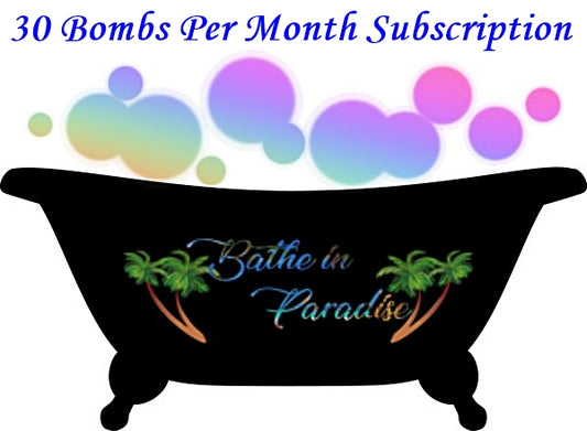 Fizz-A-Day 30 Bombs Per Month Subscription Box